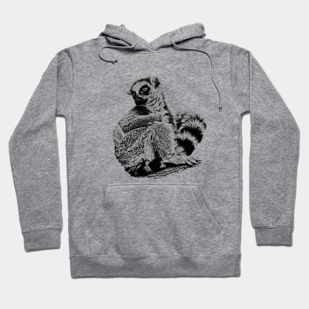 Lemur Hoodie by Guardi